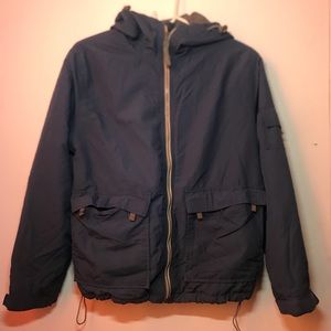 Navy Rain Coat/ Jacket